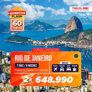 Rio de Janeiro / 7 días - 6 noches | Temporada Baja