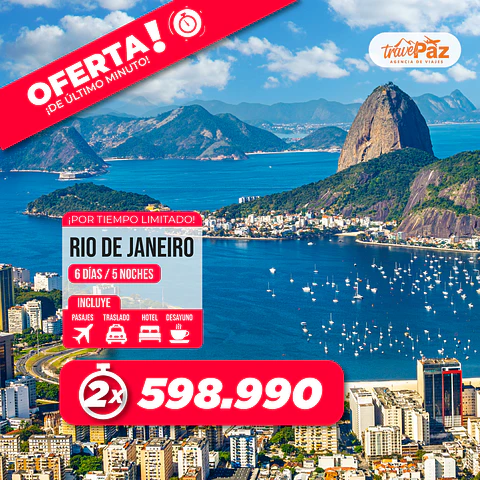 Rio de Janeiro / 06 días - 05 noches | Salidas UltraFlash