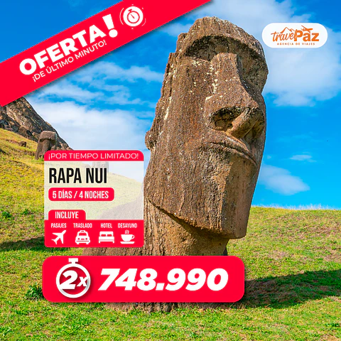 Isla de Pascua - 05 Dias / 04 Noches | Salidas UltraFlash