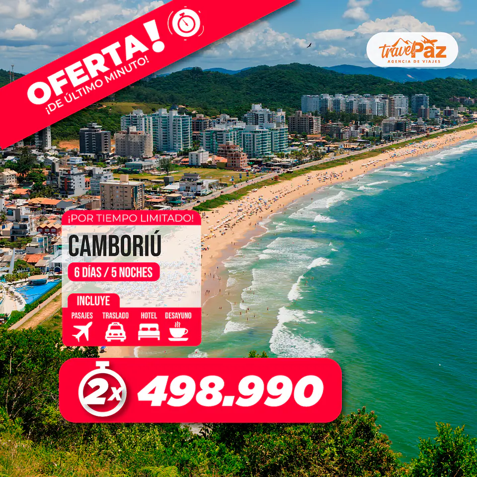Camboriu / 6 días - 5 noches | Salidas UltraFlash 1