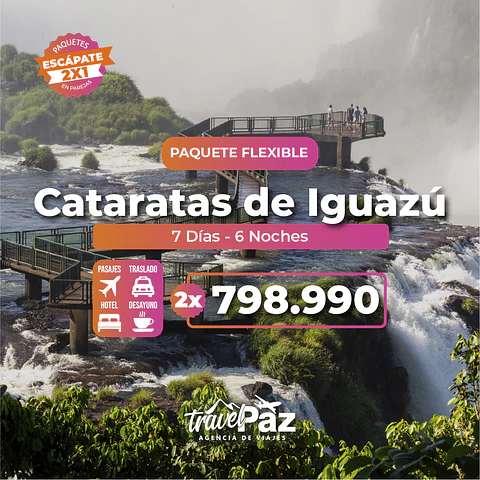 Cataratas de Iguazu / 7 días - 6 noches | Temporada Baja Flexible
