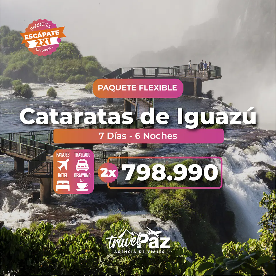 Cataratas de Iguazu / 7 días - 6 noches | Temporada Baja Flexible 1