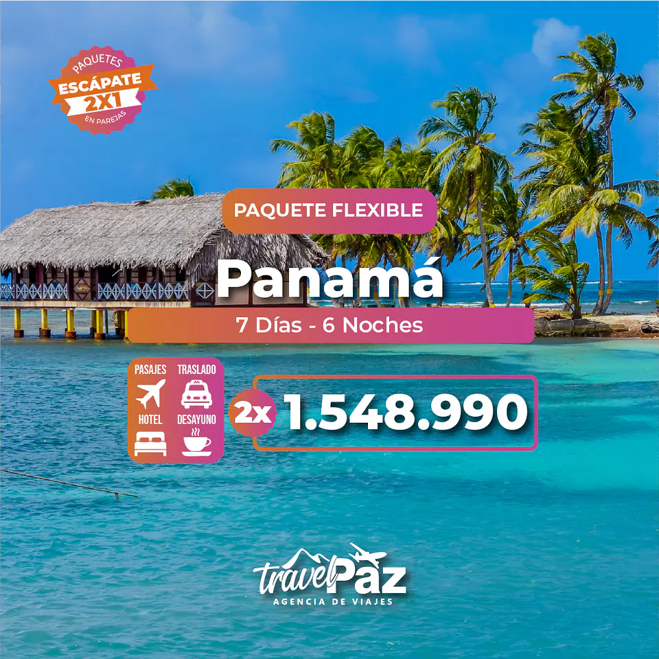 Panamá / 7 días - 6 noches | Temporada Baja Flexible 1