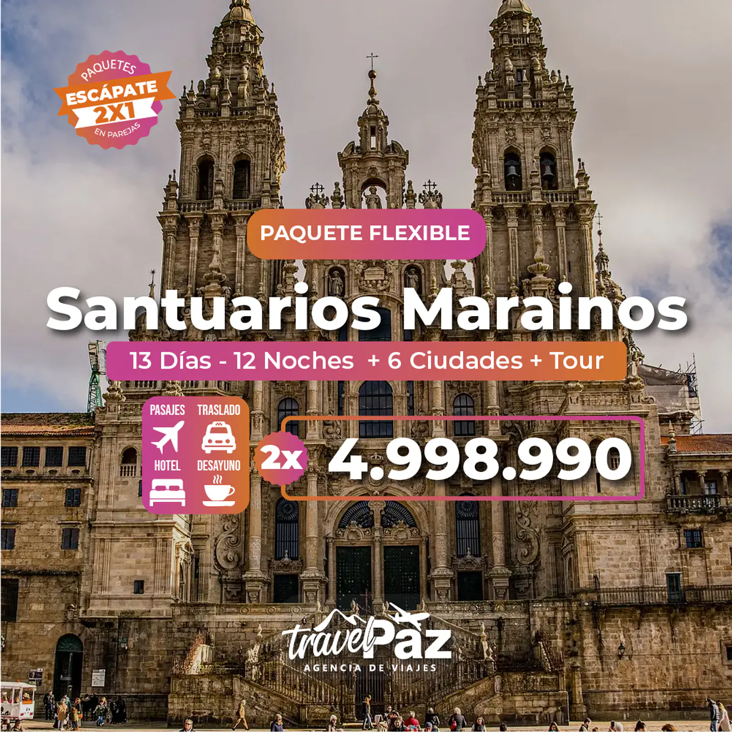 Santuarios Marianos / 13 días - 12 noches | Europa y Medio oriente 1
