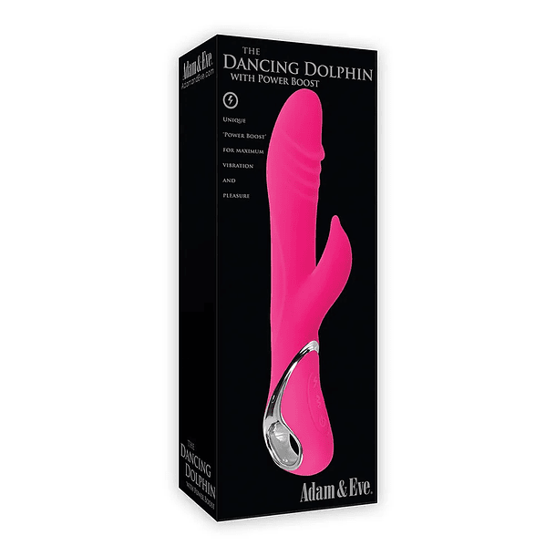 Vibrador Giratorio El Delfín Bailarín Fucsia 5