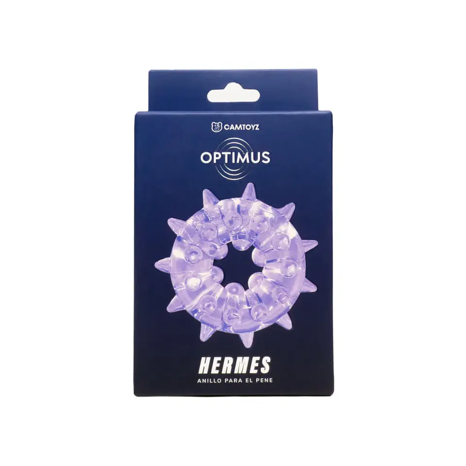 Optimus Anillo para el pene Hermes Morado 1
