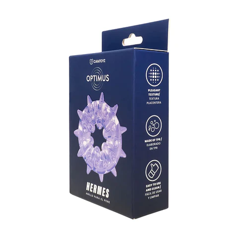 Optimus Anillo para el pene Hermes Morado