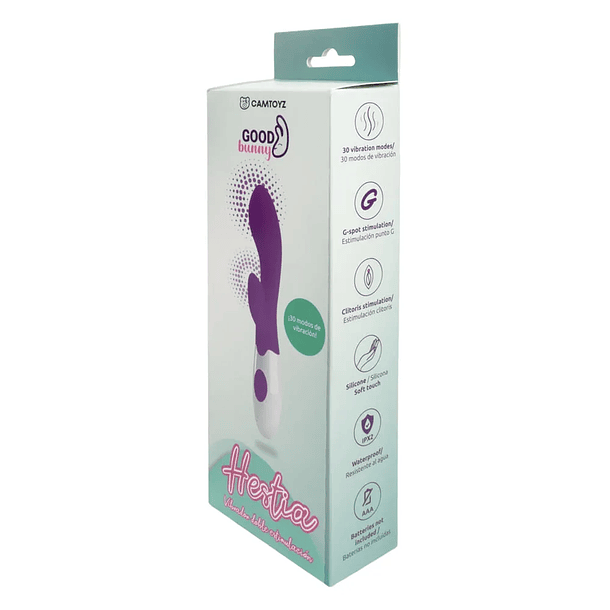 Vibrador Hestia Morado Good Bunny 6