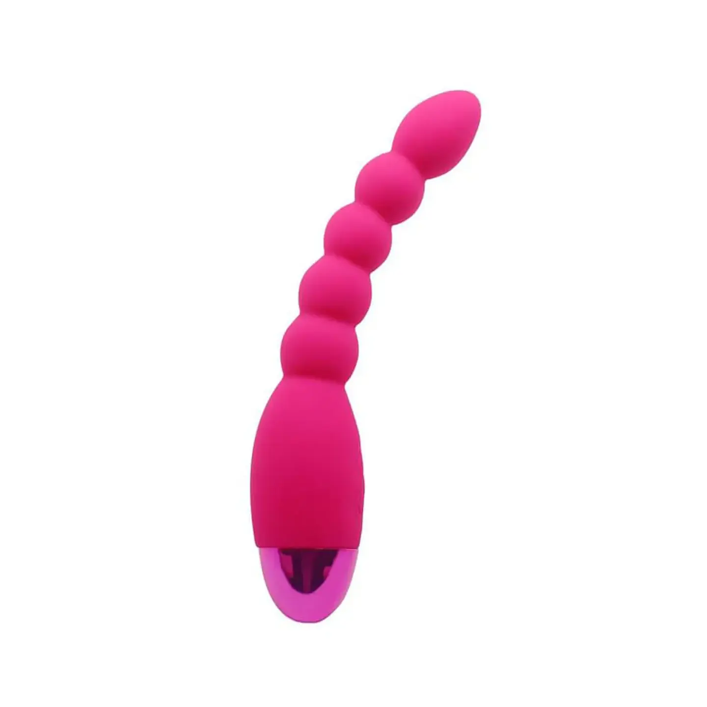 Vibrador Anal Agnes Recargable Fucsia 1