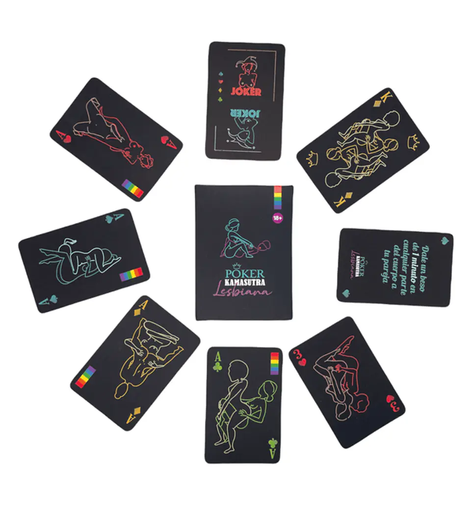 Juego de Cartas Poker Kamasutra Lesbiana 2