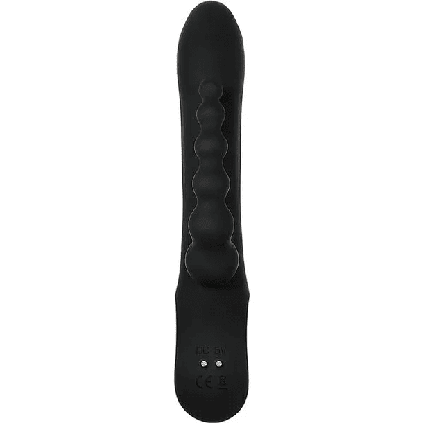 Vibrador De Triple Estimulación Trifecta Evolved Negro 5