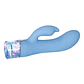 Vibrador doble estimulación Brillo Fantástico Azul Claro - Miniatura 4