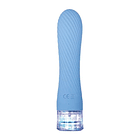 Vibrador doble estimulación Brillo Fantástico Azul Claro 8