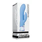 Vibrador doble estimulación Brillo Fantástico Azul Claro - Miniatura 1