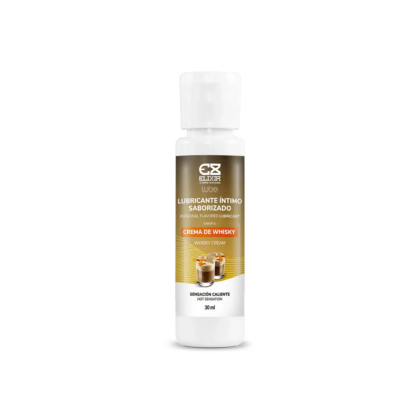 Lubricante Caliente Sabor Crema de Whisky  Elixir 30 ml  3
