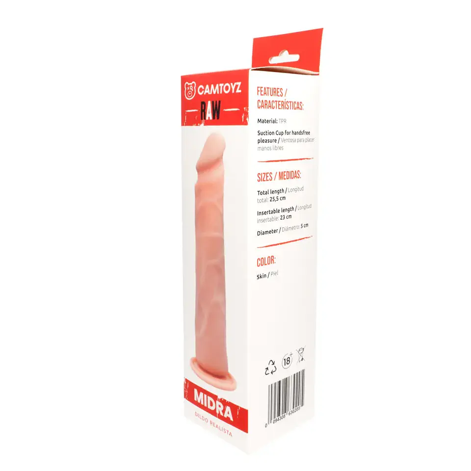 Dildo Grande Realista Midra Piel Raw 7