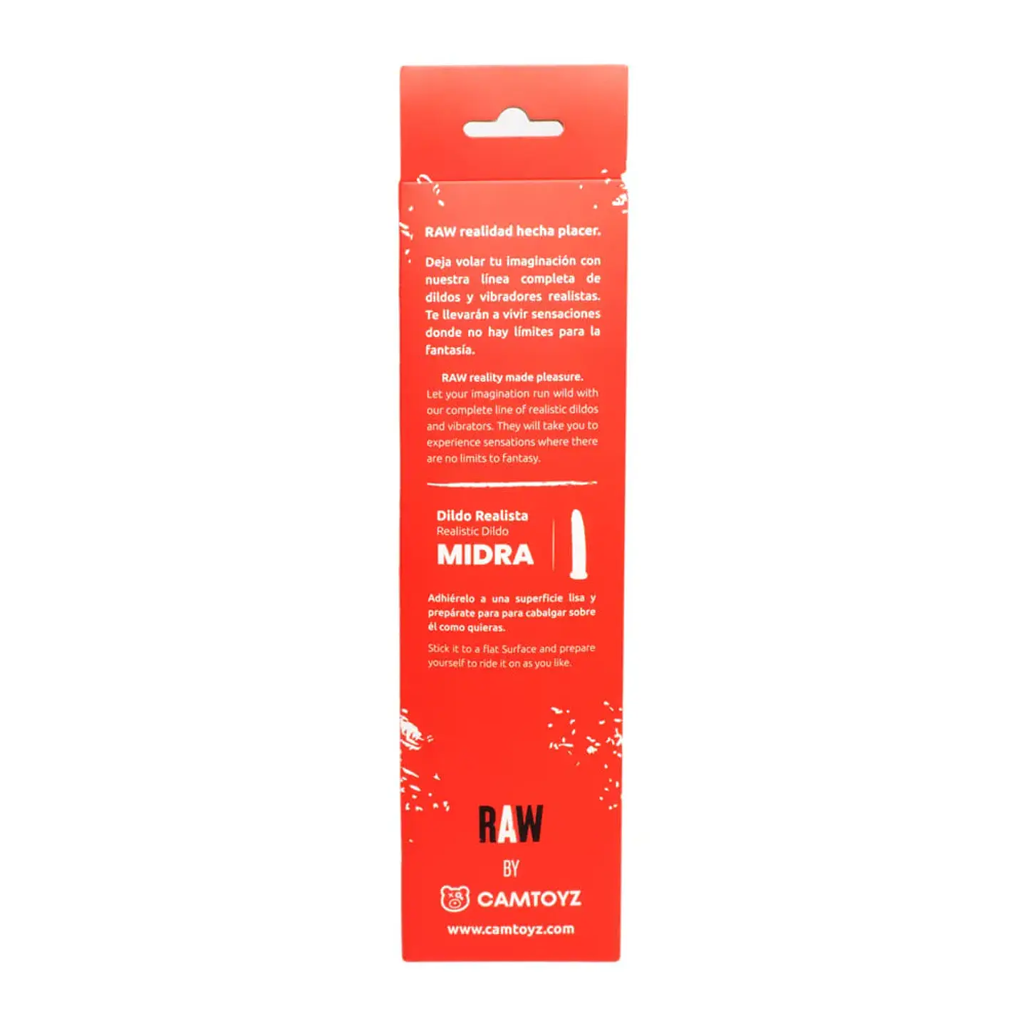 Dildo Grande Realista Midra Piel Raw 8