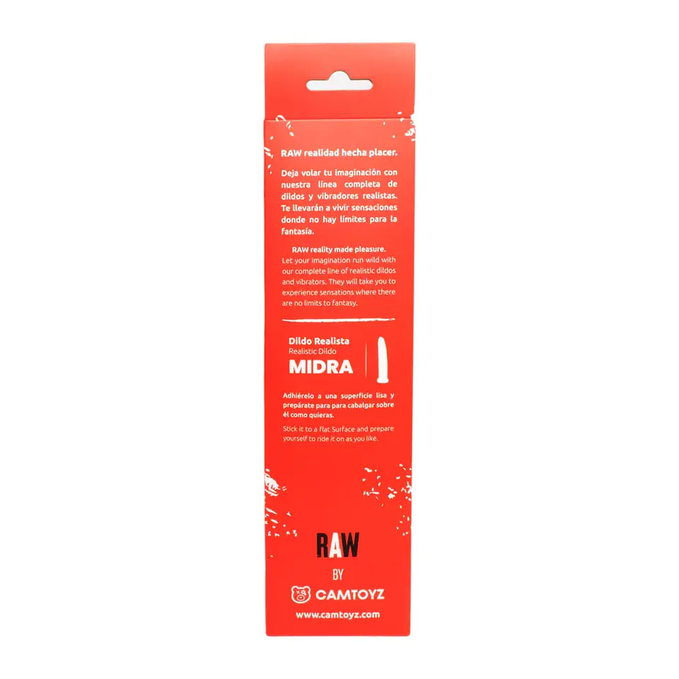 Dildo Grande Realista Midra Piel Raw 8