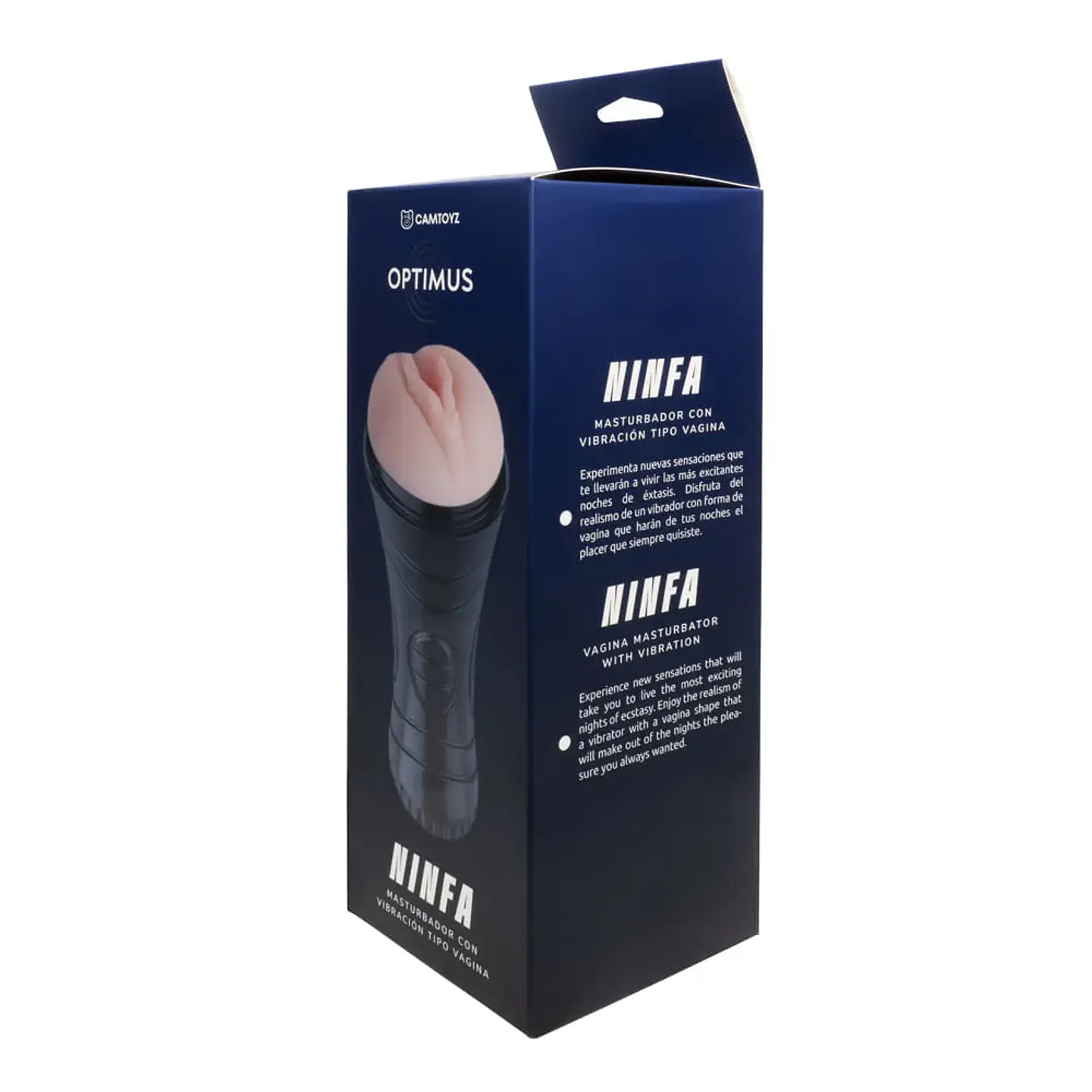 Masturbador (vagina) con vibración Ninfa Optimus  7