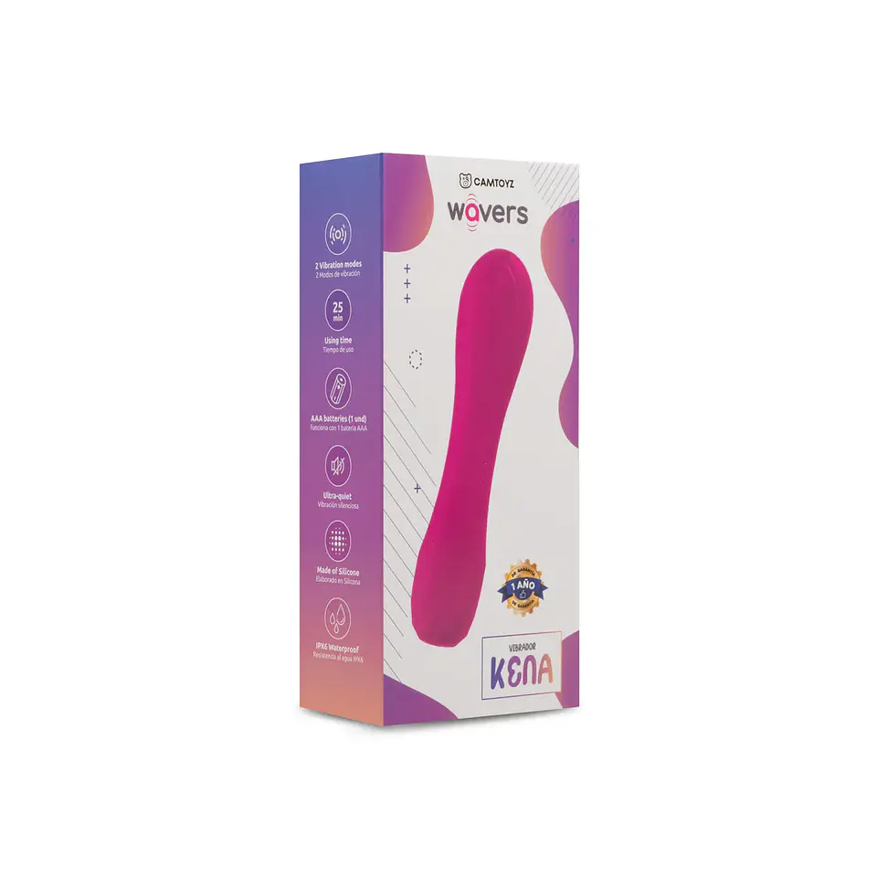 Bala Vibradora Kena Fucsia 5