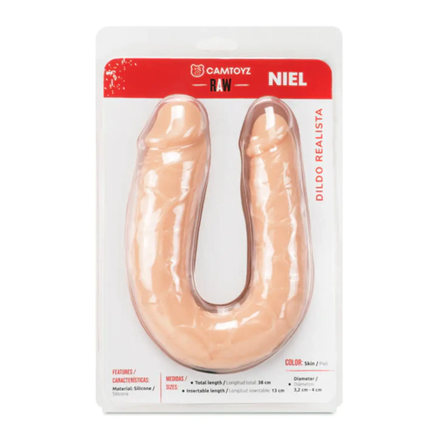 Dildo Doble Niel 38 cm 2