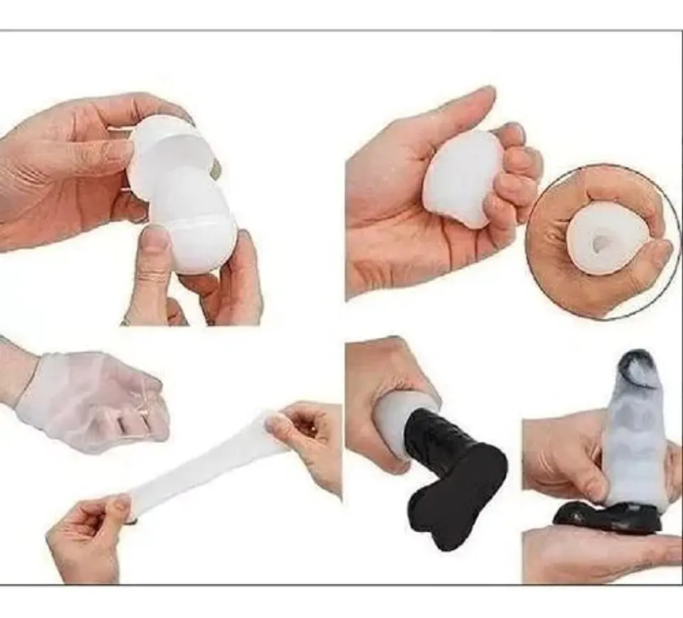 Huevo Masturbador Goggy Blanco 2