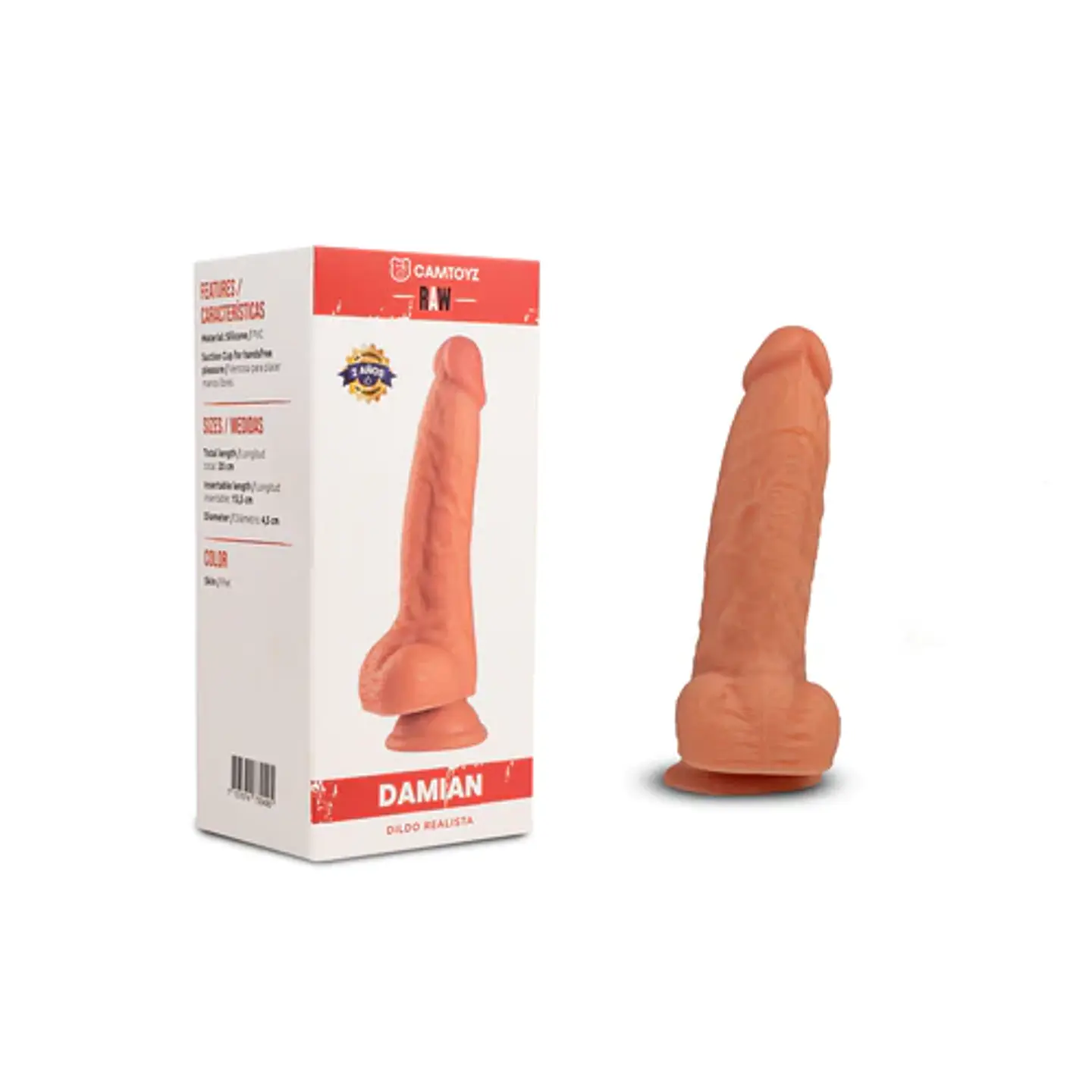 Dildo Grueso Realista Damian 2