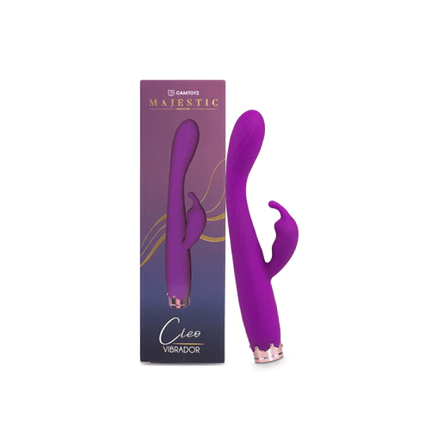 Majestic Vibrador Doble Estimulación Cleo 1