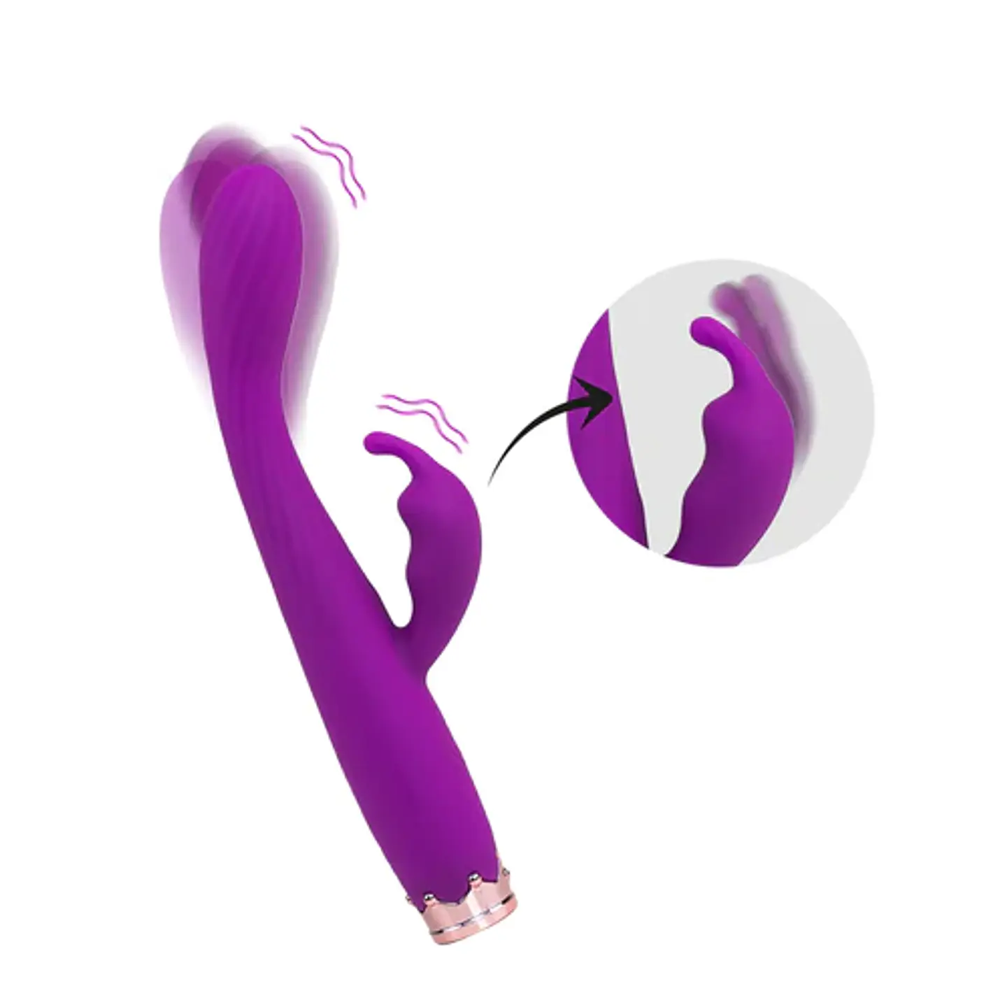 Majestic Vibrador Doble Estimulación Cleo 2