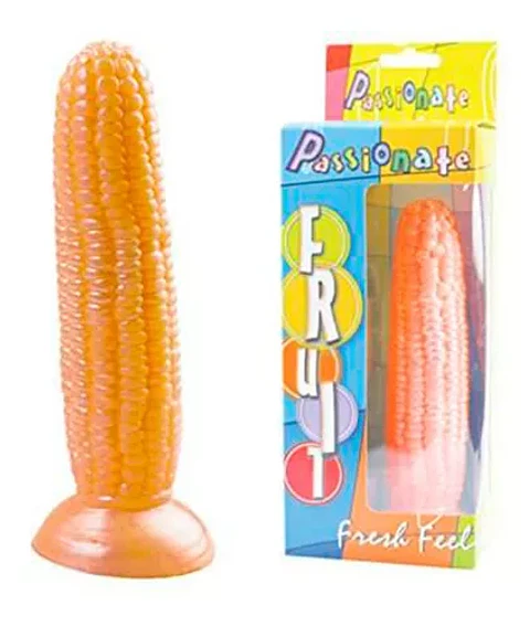 Dildo Consolador Mazorca De Maíz Cob 17 Cm
