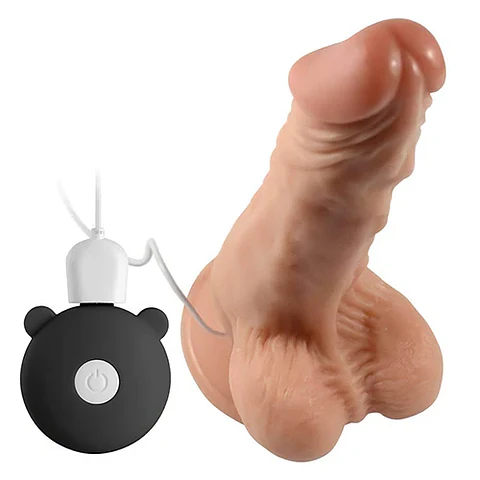 Vibrador Realista Rotating Giratorio