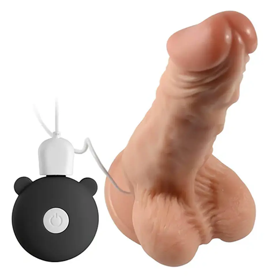 Vibrador Realista Rotating Giratorio 2