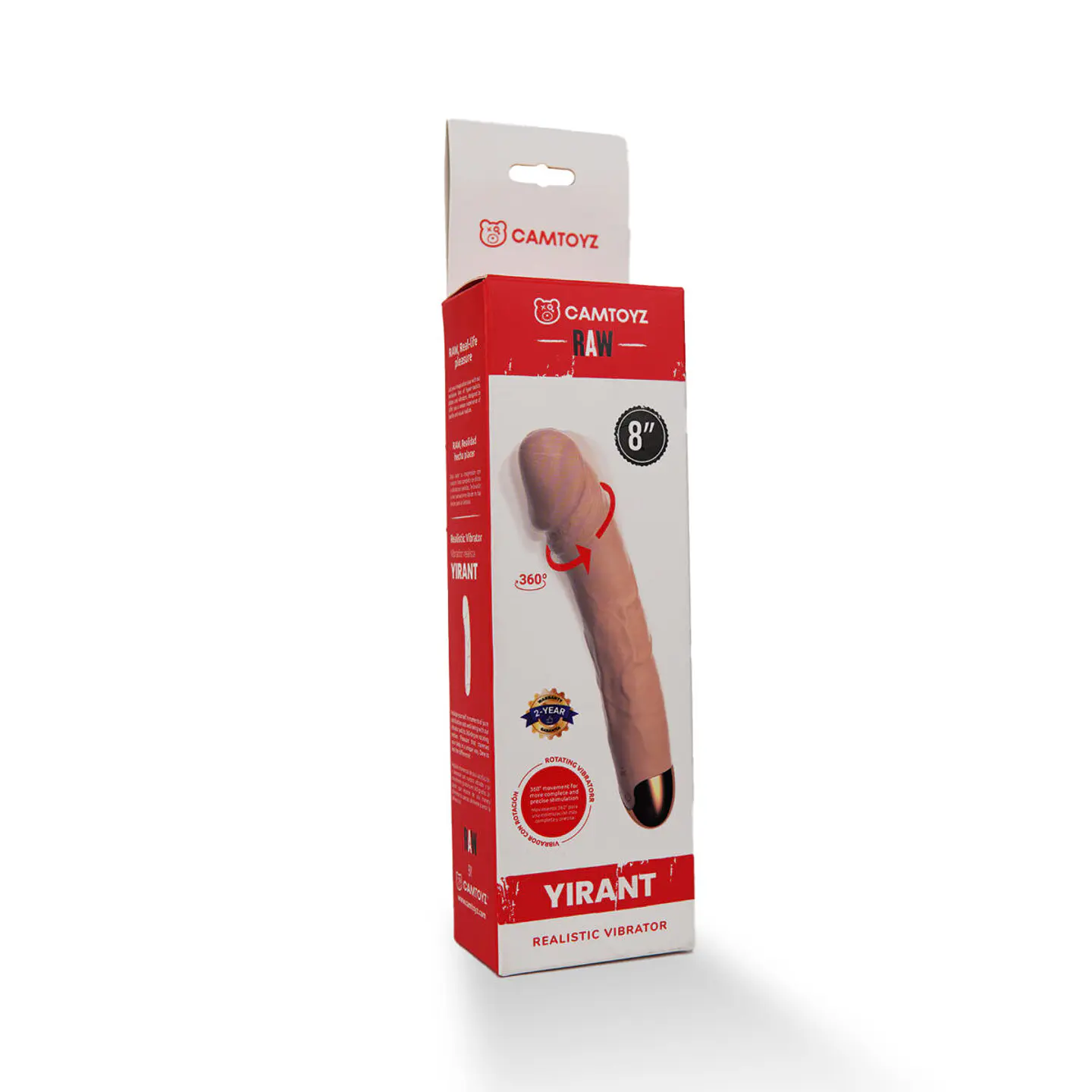 Vibrador Realista Yirant 18.5 cm 8