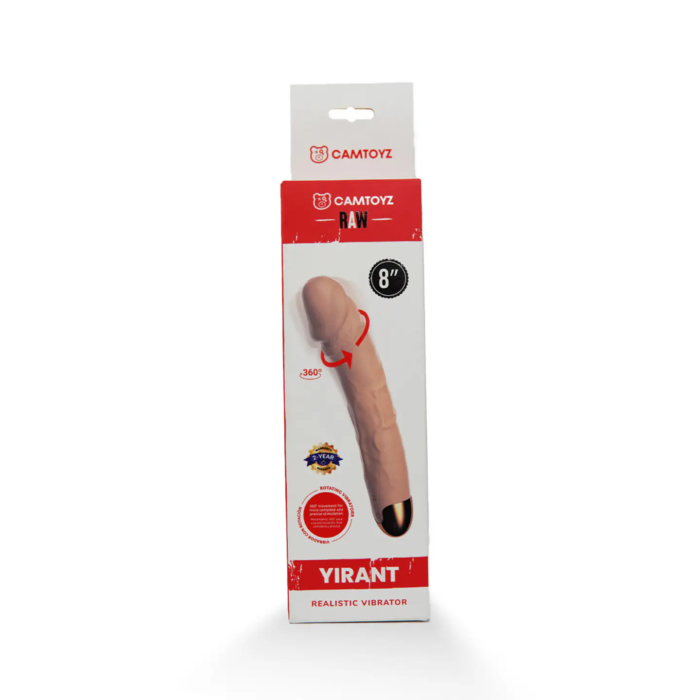 Vibrador Realista Yirant 18.5 cm 5