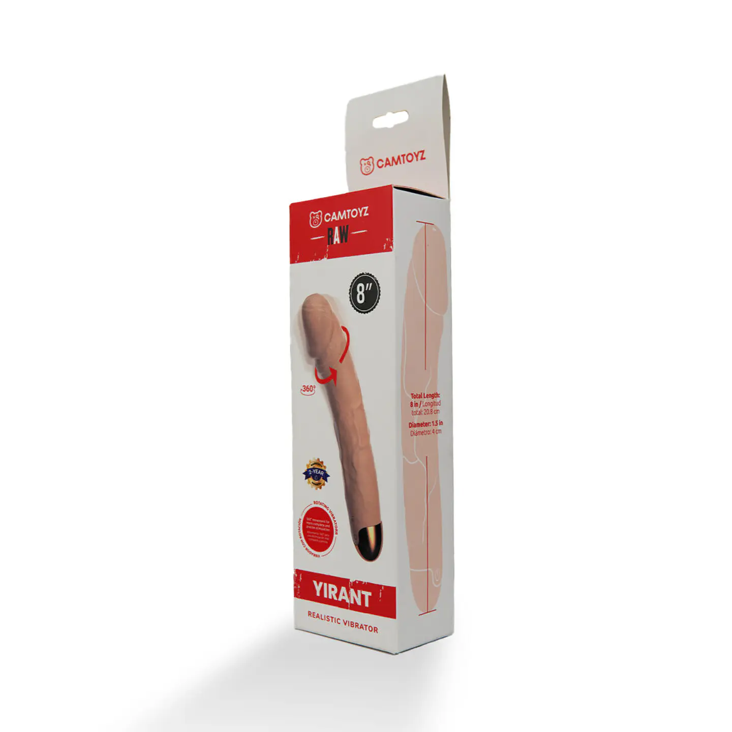 Vibrador Realista Yirant 18.5 cm 6