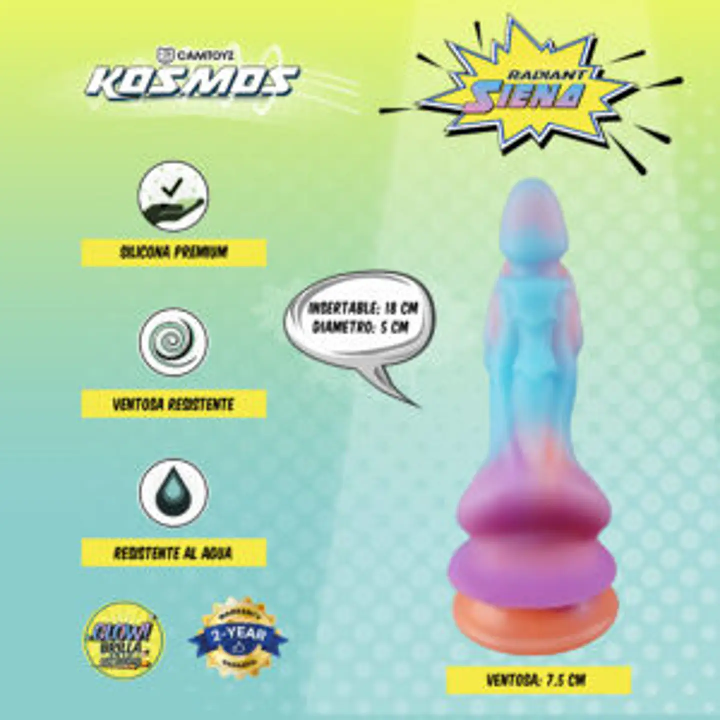 Dildo Radiant Siena Kosmos 11