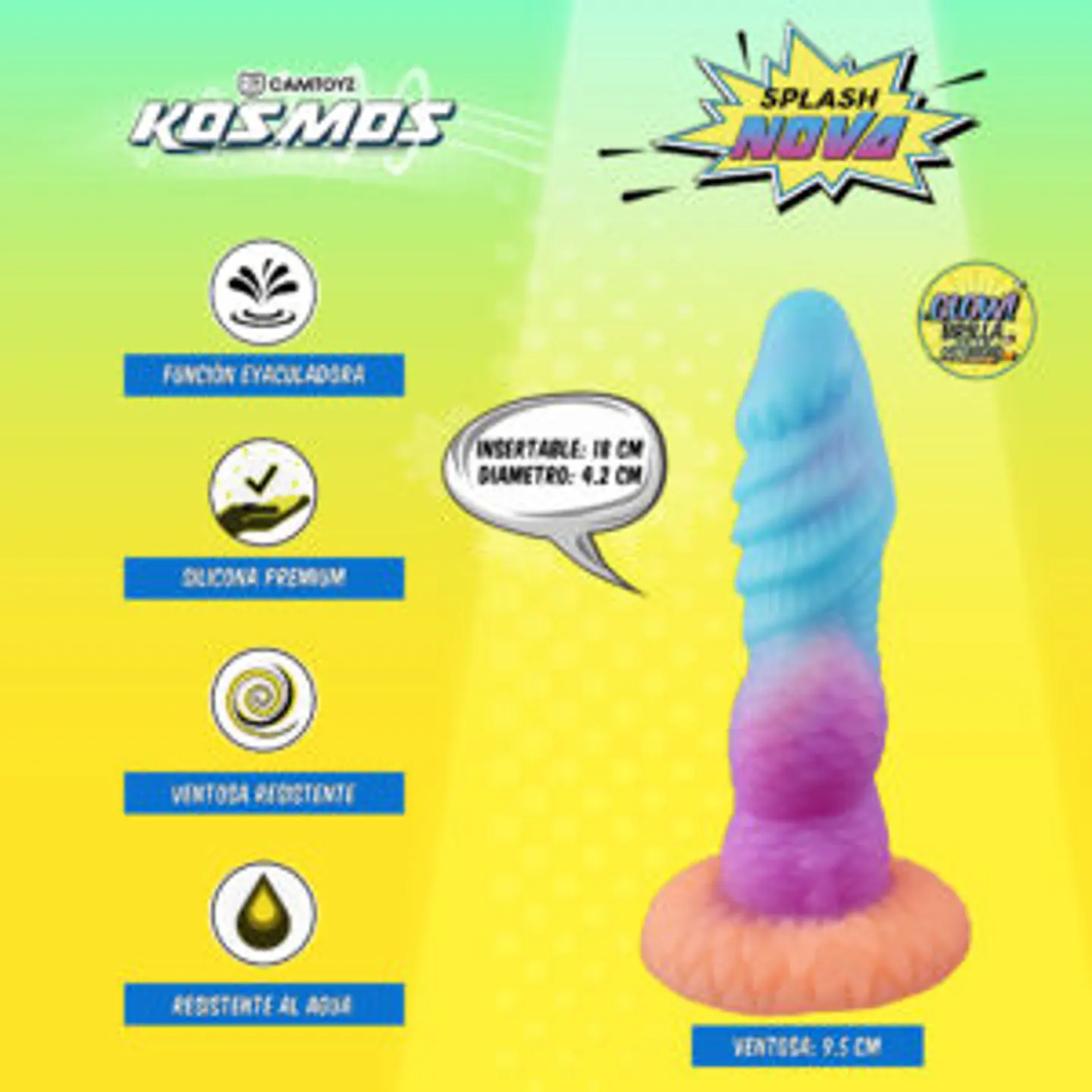 Dildo Splash Nova Kosmos 11