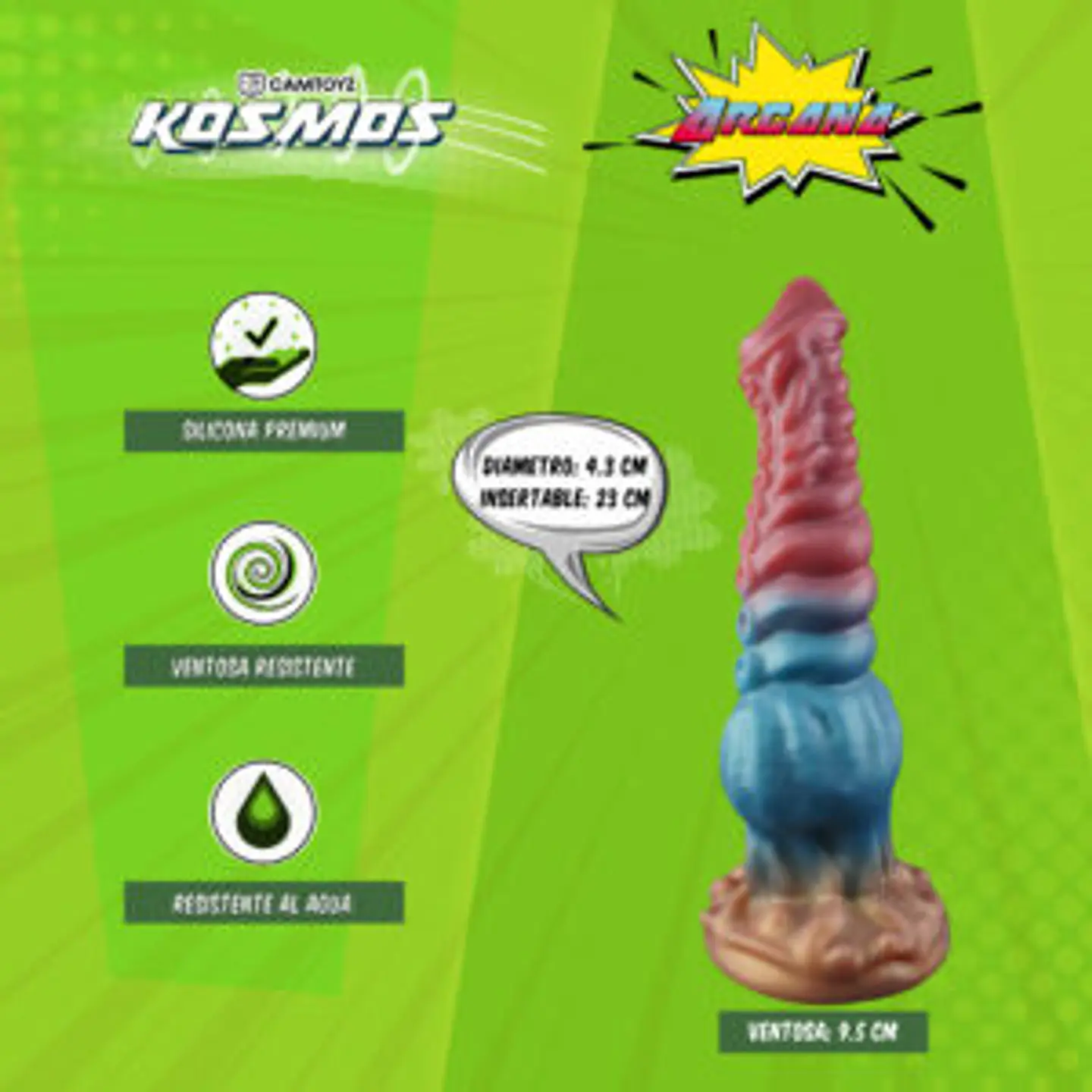 Dildo Arcana Kosmos 23 cm 3