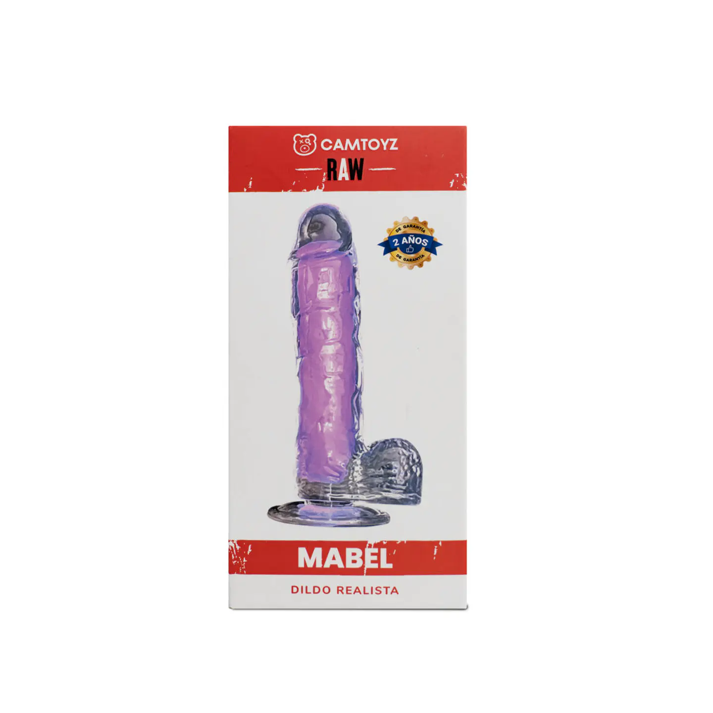 Dildo Realista Mabel Rosado 20 cm 4