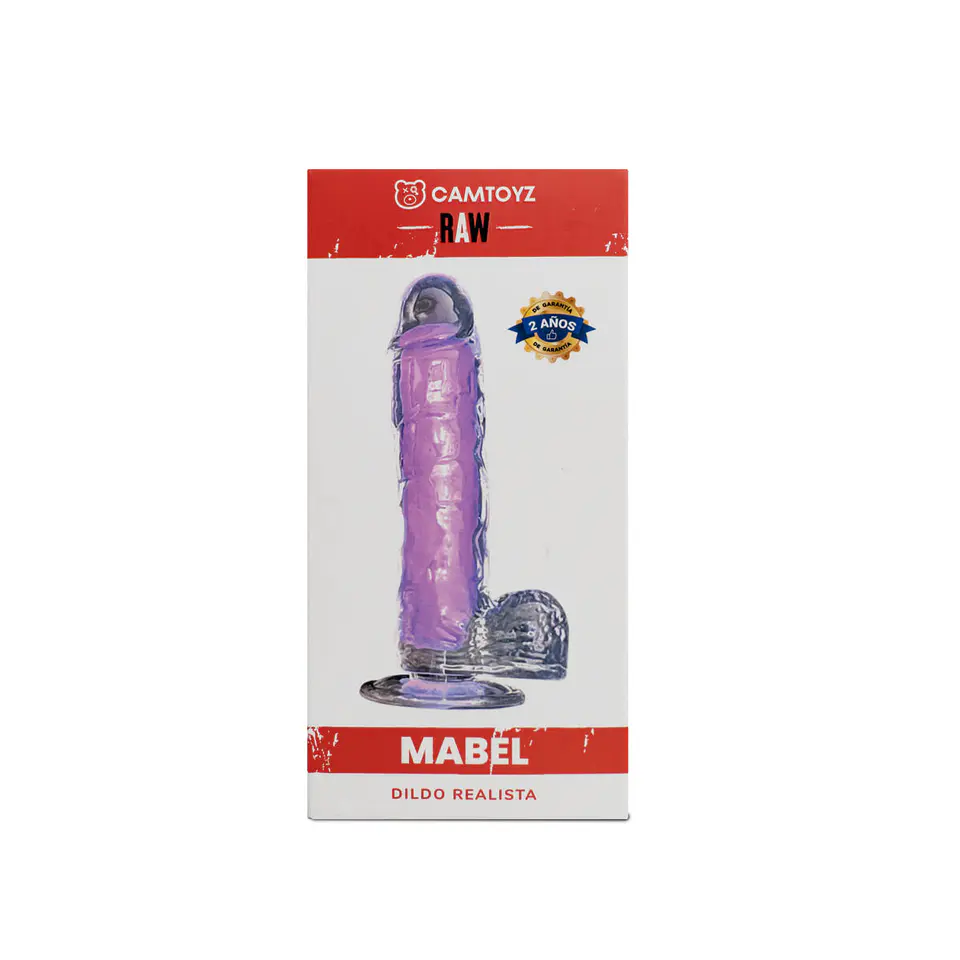 Dildo Realista Mabel Rosado 20 cm 4