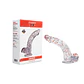 Dildo Realista Angelo Transparente 21.6 cm - Miniatura 1