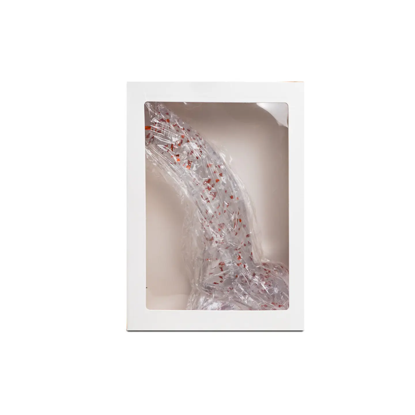 Dildo Realista Angelo Transparente 21.6 cm 2
