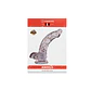 Dildo Realista Angelo Transparente 21.6 cm - Miniatura 7
