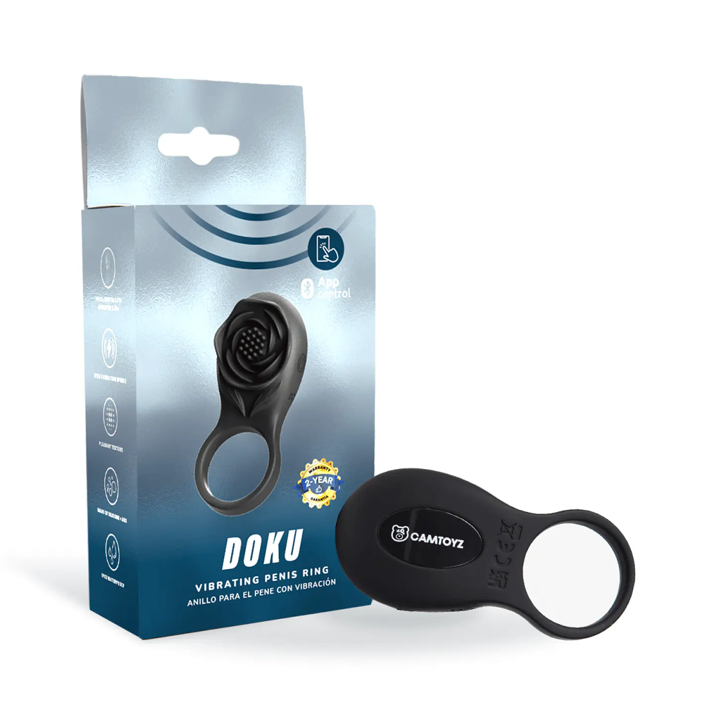 Anillo Vibrador Doku Optimus Pro Con App 1