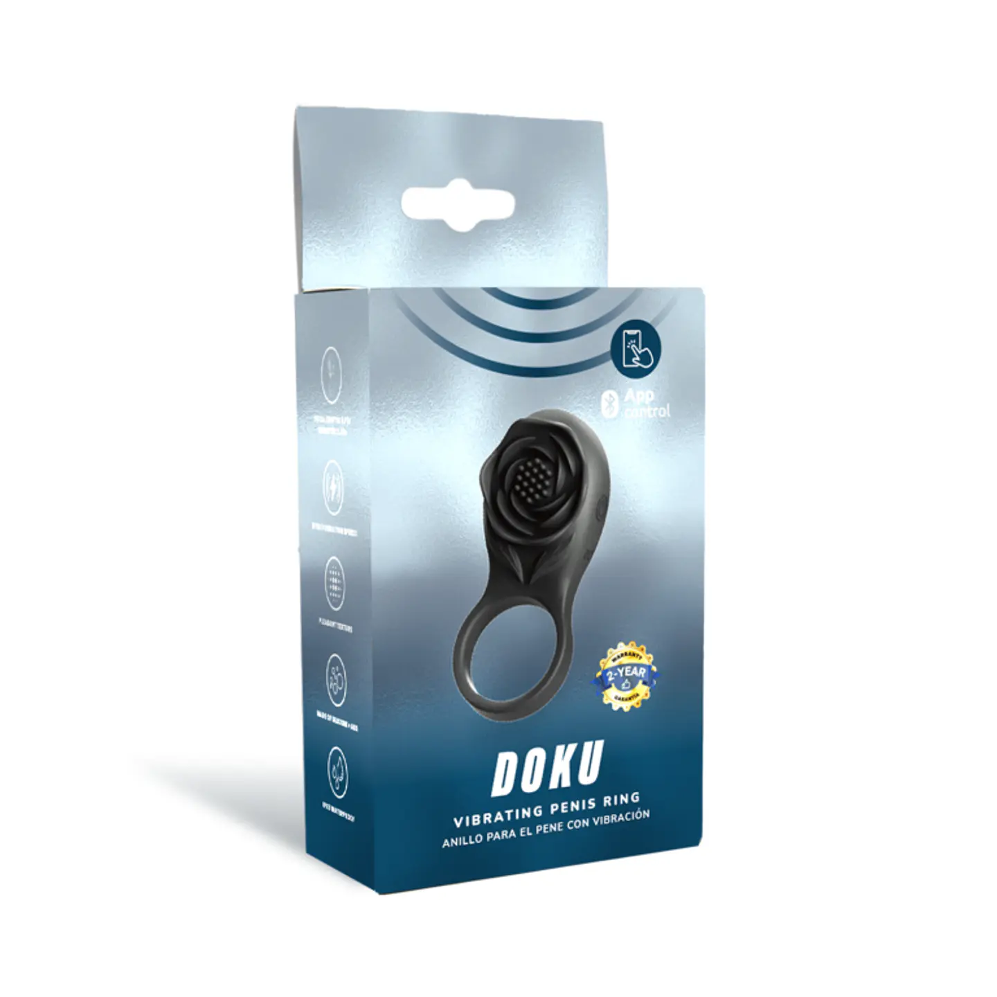 Anillo Vibrador Doku Optimus Pro Con App 8