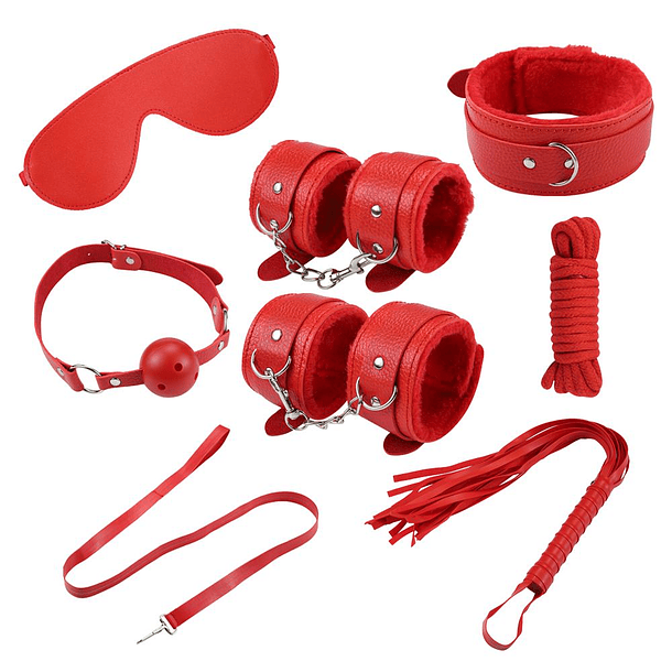 Kit Bondage Capri Rojo  1