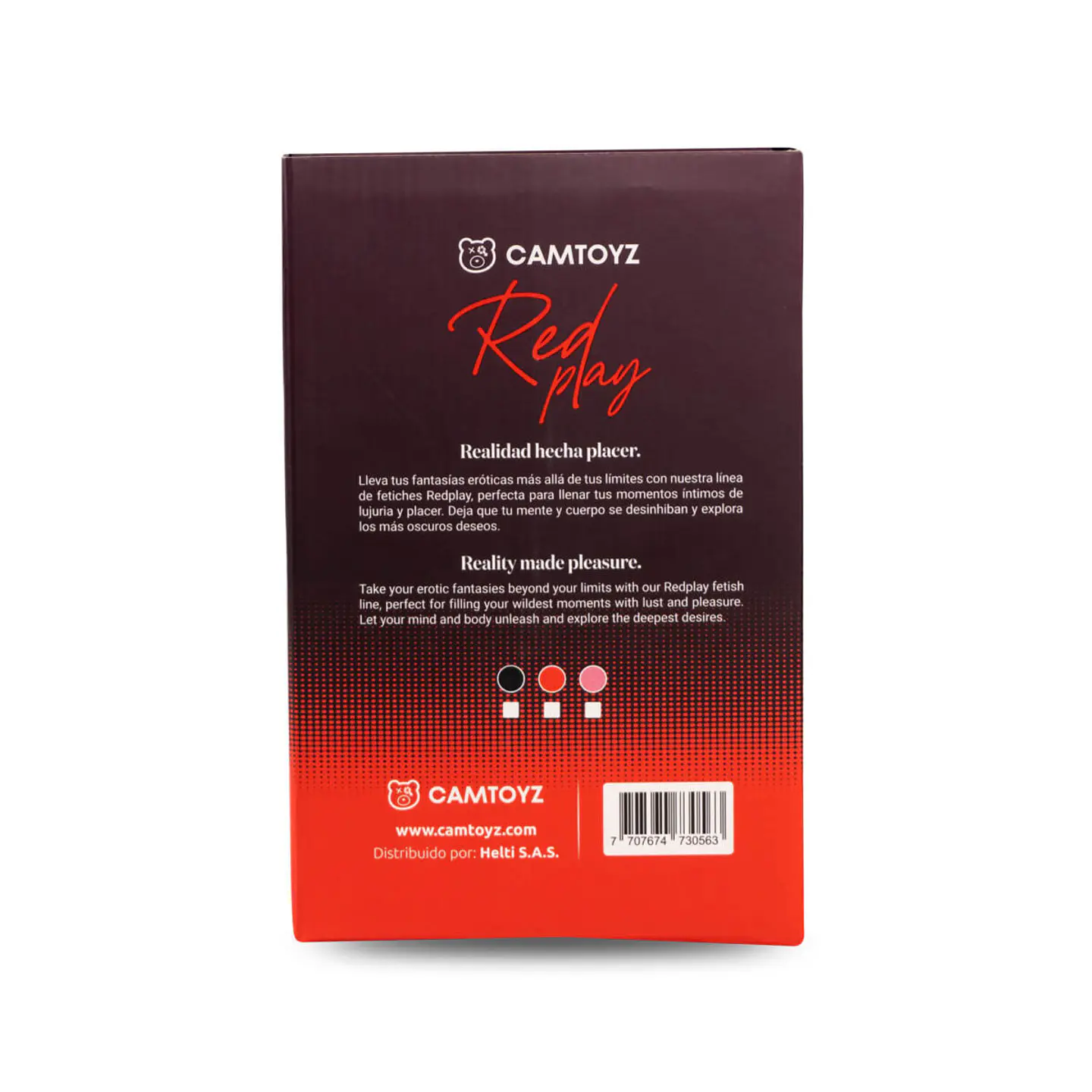 Kit Bondage Capri Rojo  3
