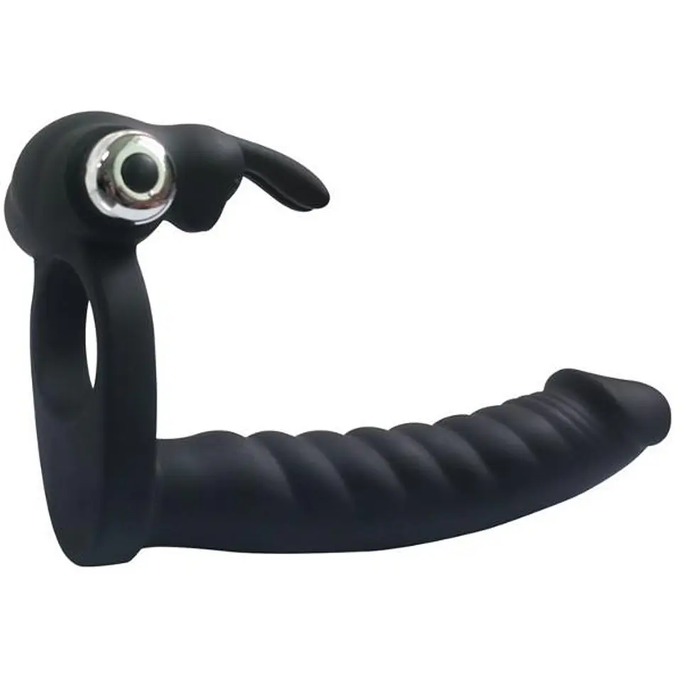 Optimus Anillo Vibrador y Consolador Frodo 2