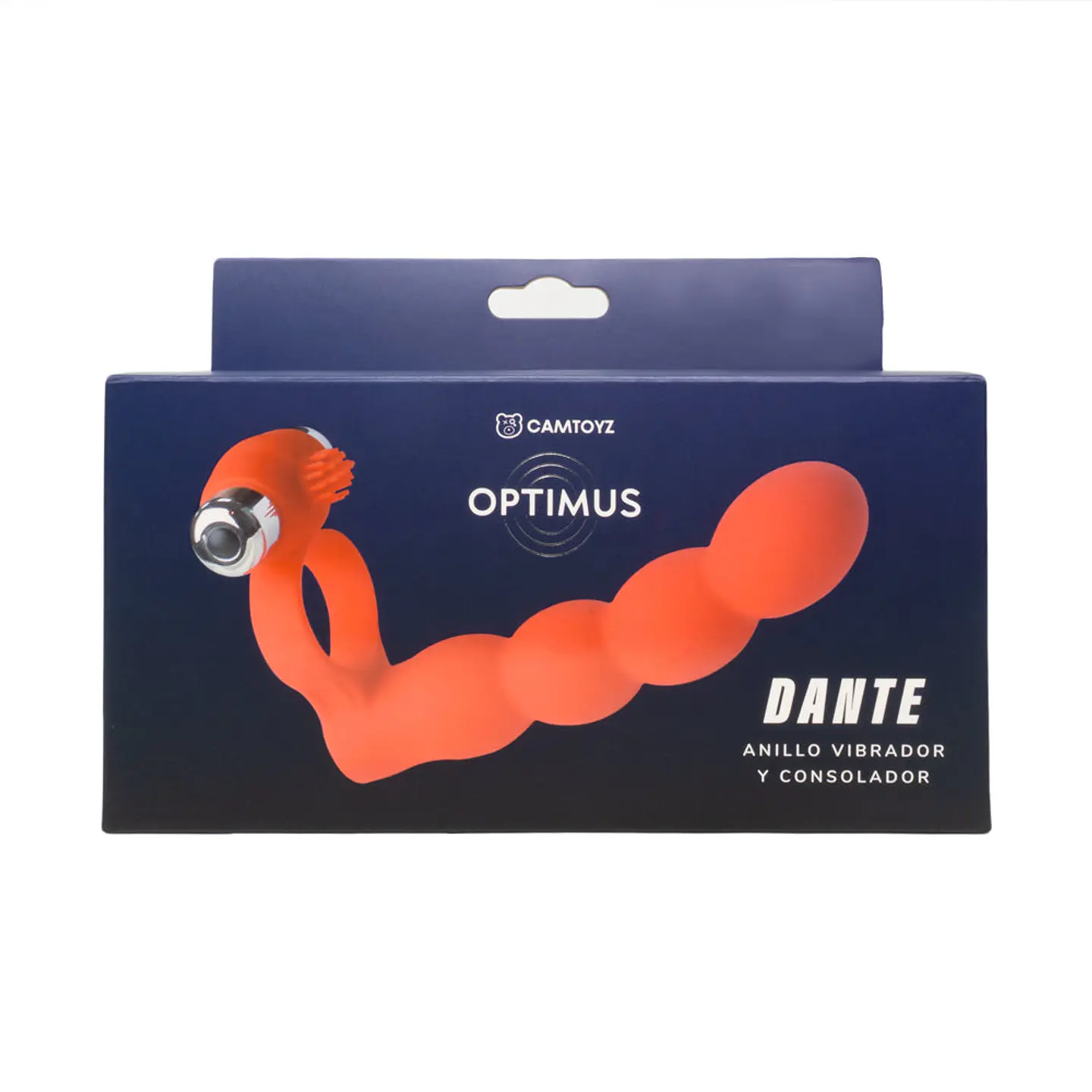 Optimus Anillo Vibrador y Consolador Dante 1