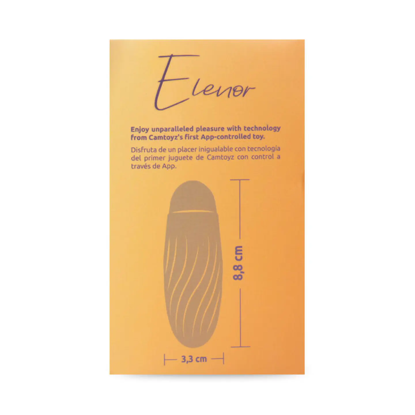 Huevo vibrador con App Elenor Majestic 4